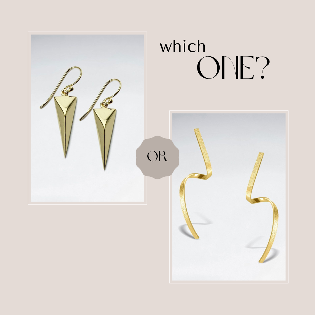 Gold ear rings